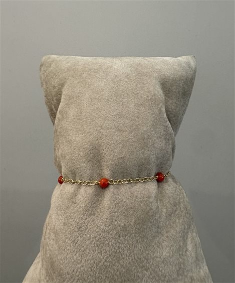 Bracciale Domar Bambino in Oro Corallo BROR-261-280 - BROR-261-280